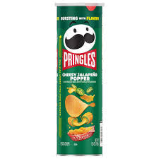 Pringles cheesy jalapeño popper