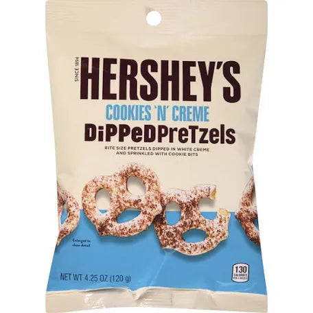 Hersheys Cookies N Creme Dipped Pretzels
