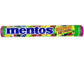 Mentos discovery 14 flavors