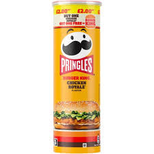 Pringles Burger King chicken royal flavor