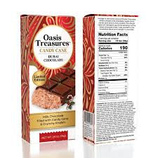 Oasis Tresure Candy Cane Dubai Chocolate