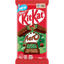 Nestle KitKat aero mint choc bubbles