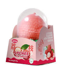 Lychee ice cream