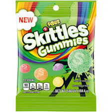 Sour skittles gummies