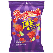 Popcornoplis takis fuego