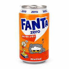 Fanta zero sugar Zoa G-Dragon orange
