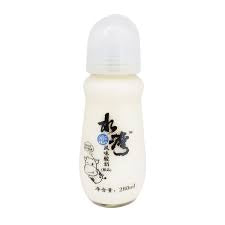 Baby bottle yogurt