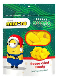 Minions freeze dried banana puffs