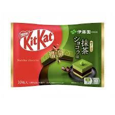 Nestle KitKat Matcha Latte Chocolate wafer biscuits