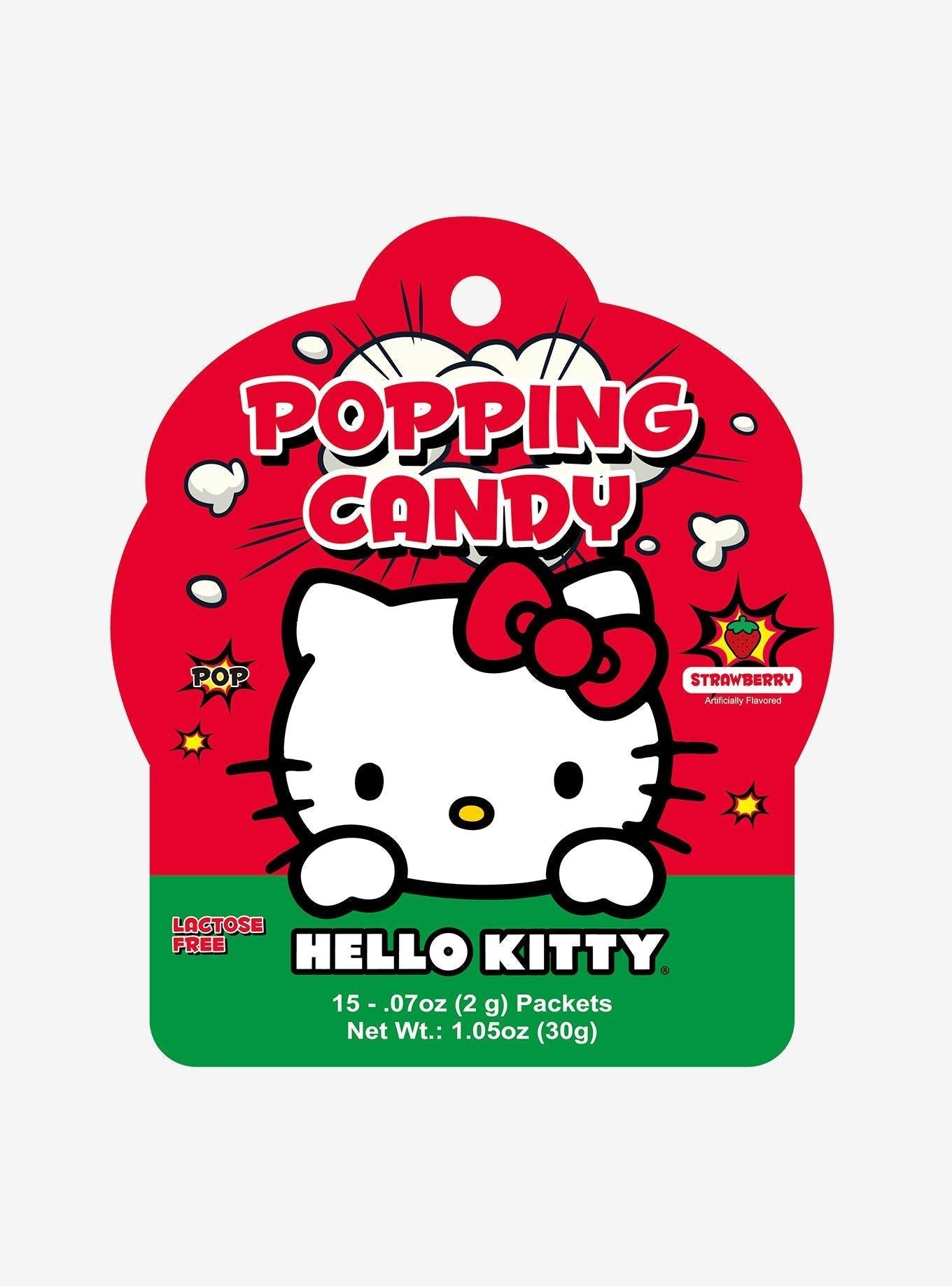 Sanrio Hello Kitty Strawberry Popping Candy